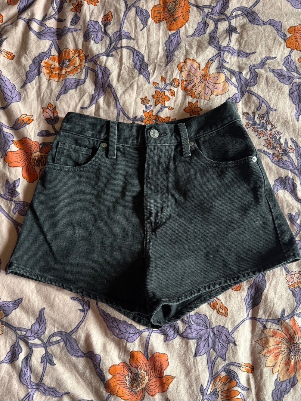 Levi’s High Waisted Mom Shorts